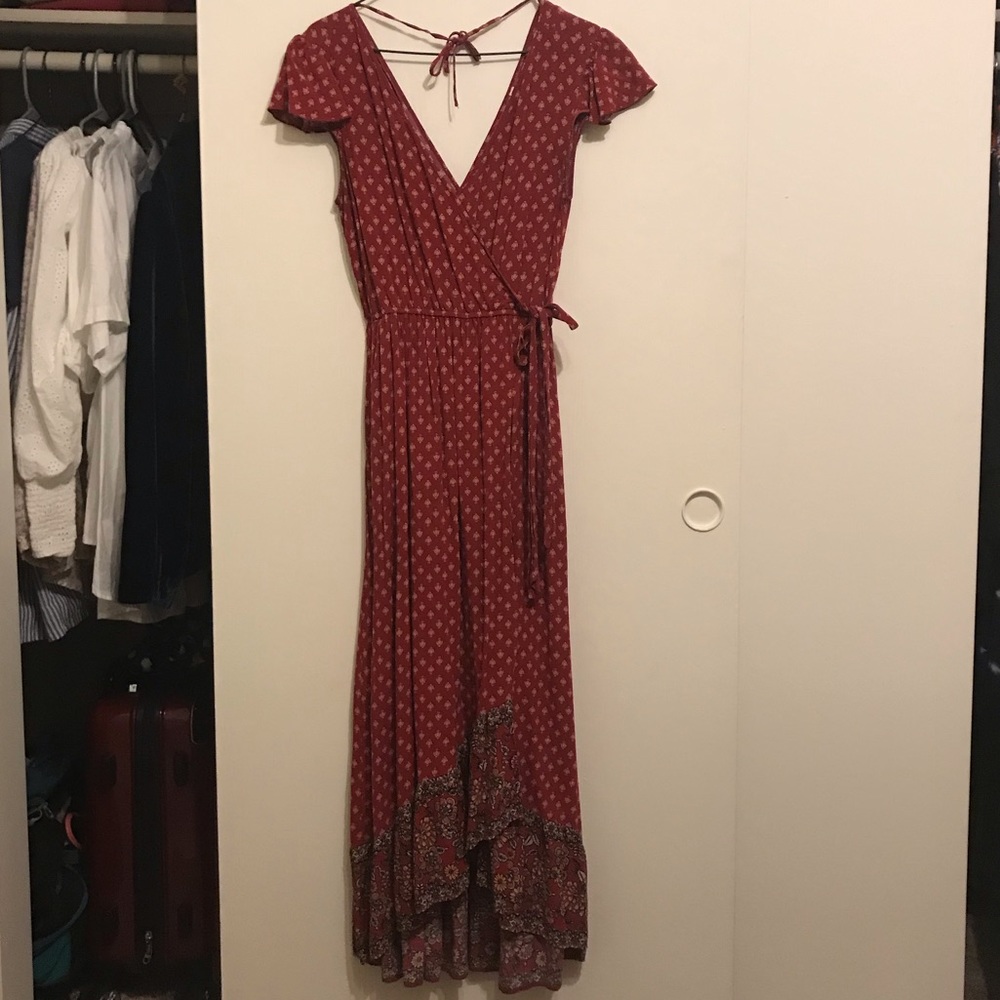 Boho Wrap Dress